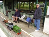 Image of Papplewick Green at Summerfields Miniature Railway Small Loco Rally